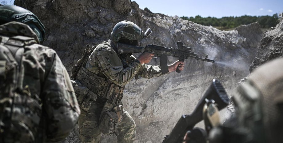 Бойцы ВС РФ