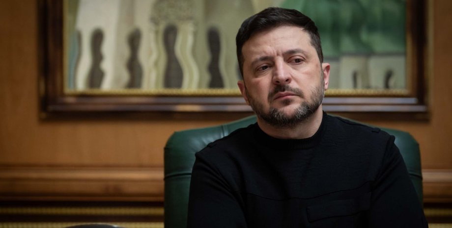 Президент України Володимир Зеленський у кабінеті на Банковій