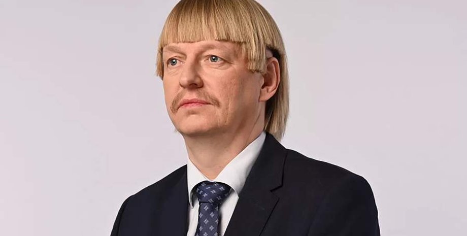 Эстонский депутат, Рейн Эплер, прическа, стрижка