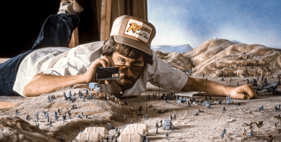 Стивен Спилберг в работе