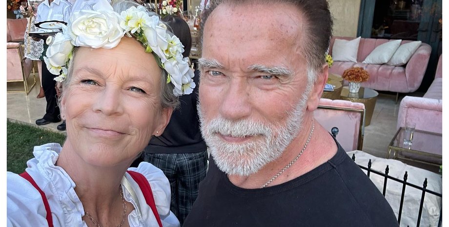 Арнольд Шварценеггер і Джеймі Лі Кертіс, актори, дружба