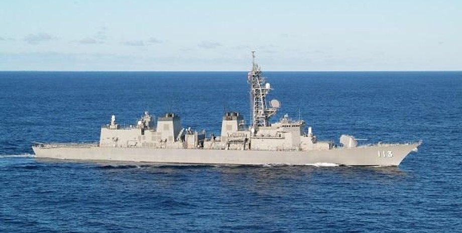 Японсикй эсминец Sazanami