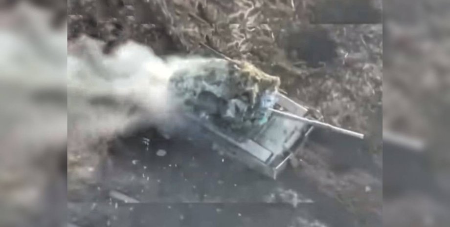 ВС РФ, российские оккупанты, танк, колонна техники, российская техника, война РФ против Украины