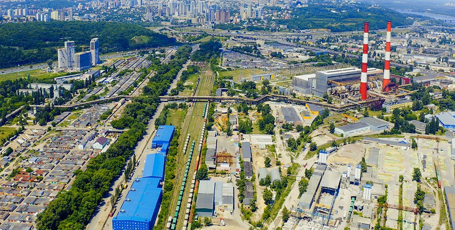 Промзона "Выдубичи". Фото: "Большой Киев"