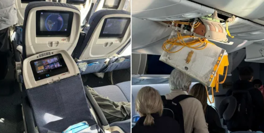 Самолет разорвало на части во время сильной турбулентности, Boeing 787-9 Dreamliner, экстренная посадка, аэрофобия, курьезы, видео