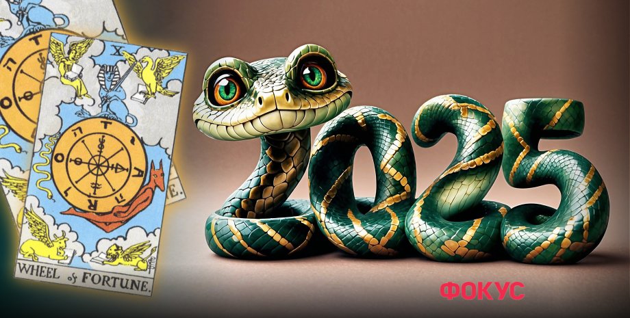 Таро-прогноз для найщасливіших знаків Зодіаку у 2025 році Змії Таро-прогноз для найщасливіших знаків у 2025 році Змії фото