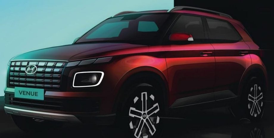 Hyundai Venue 2023, Hyundai Venue, новый Hyundai Venue, кроссовер Hyundai Venue