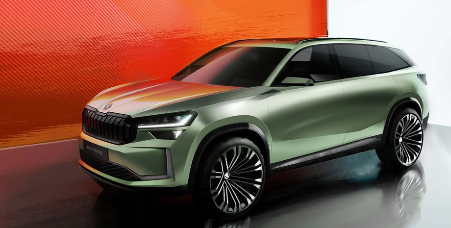Skoda Kodiaq 2024, Skoda Kodiaq, новый Skoda Kodiaq, кроссовер Skoda