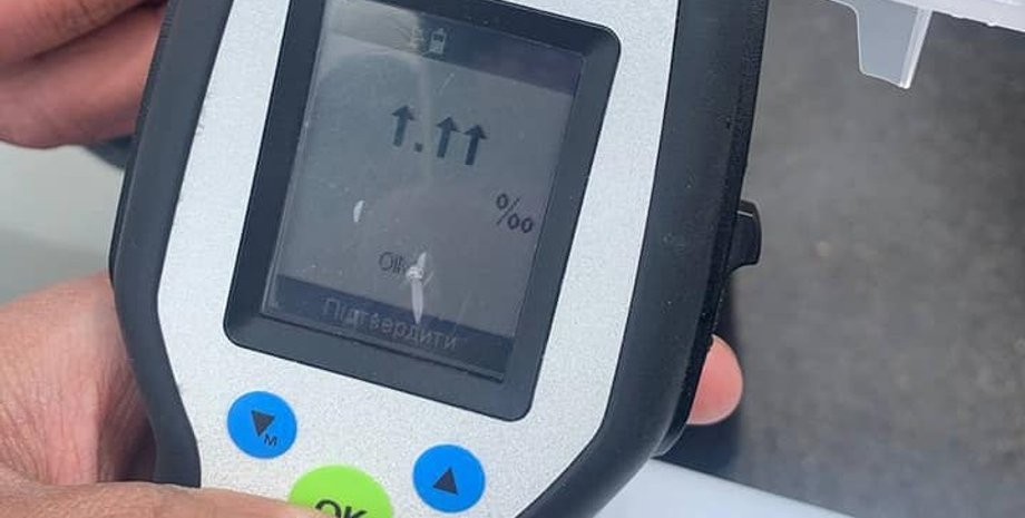 алкотестер Драгер, п'яна їзда, п'яне водіння, штраф за нетверезе водіння, нетвереза їзда, тест на алкоголь