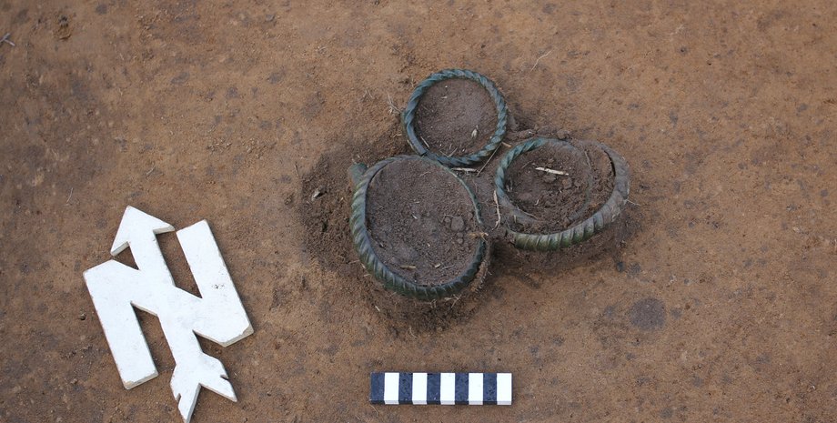 Сокровище нашли с помощью металлоискателя