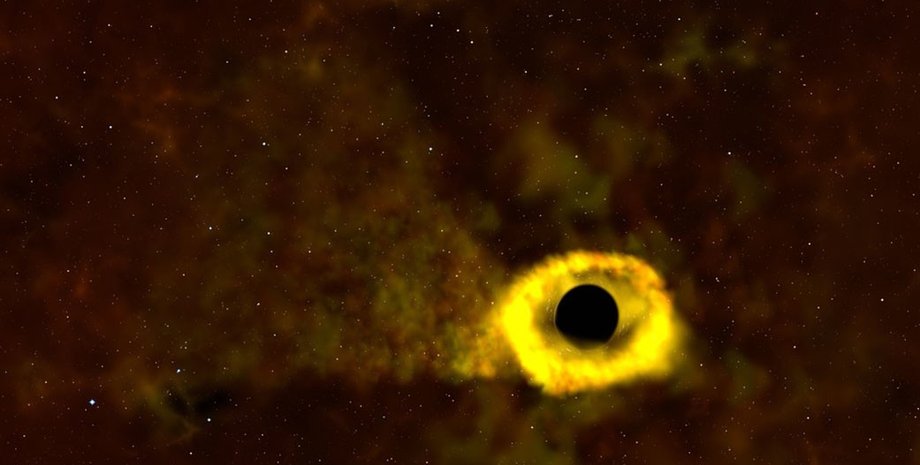 Событие ASASSN-19bt в представлении художника – NASA