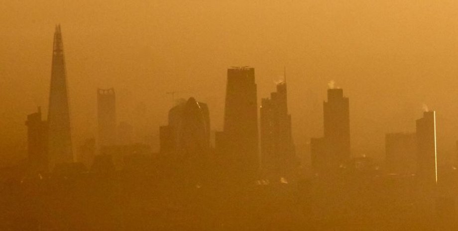 зміг, забруднення повітря