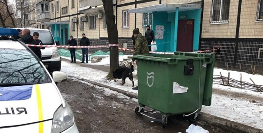 Место обнаружения тела погибшей / Фото: Нацполиция