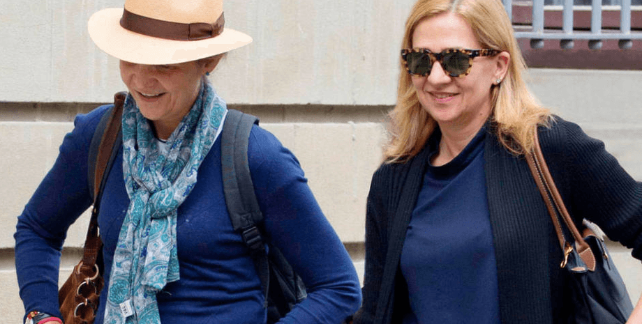 Сестры, король Испании, Елена, Кристина, вакцинация, скандал, фото