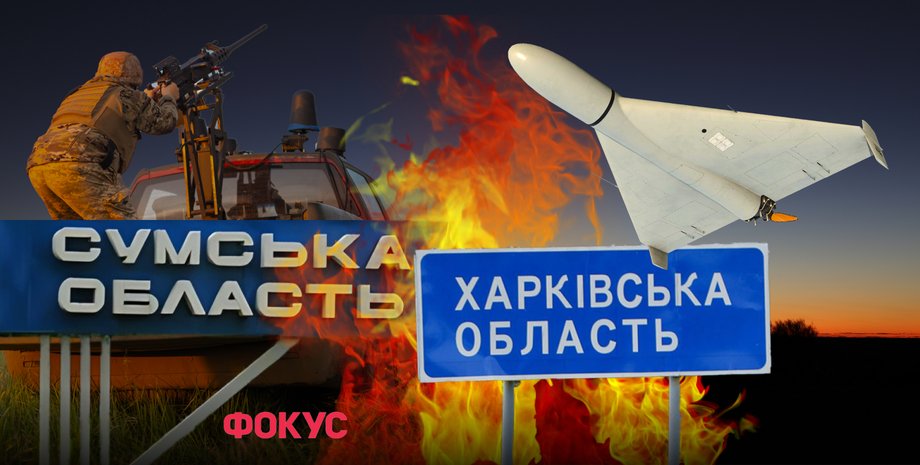 атака харків, сумщина ворог просування, зс рф на сумщині, атака харківська область