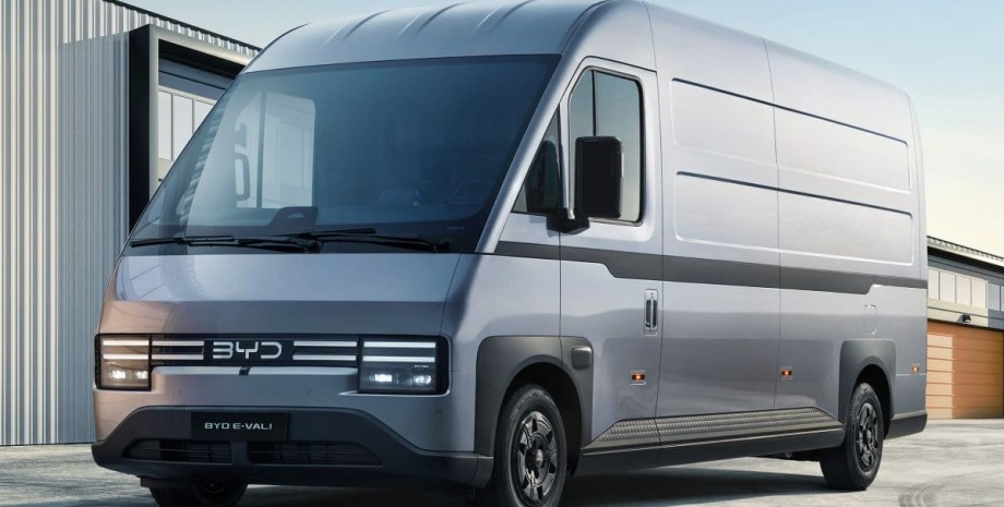 BYD E-Vali BYD E-Vali, электромобиль BYD, фургон BYD, электрический фургон, коммерческий электромобиль, фургон BYD