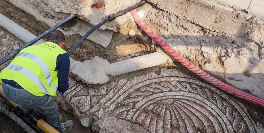 мозаика, человек, фото