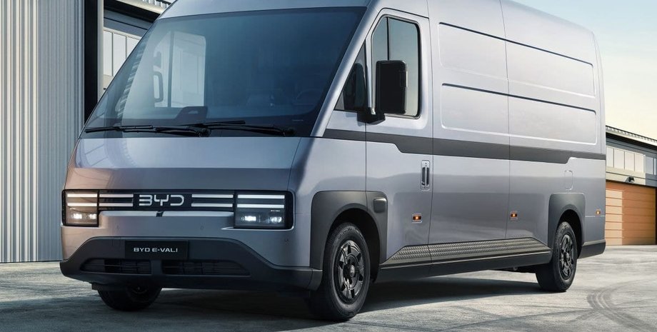 BYD E-Vali, электромобиль BYD, фургон BYD, электрический фургон, коммерческий электромобиль, фургон BYD