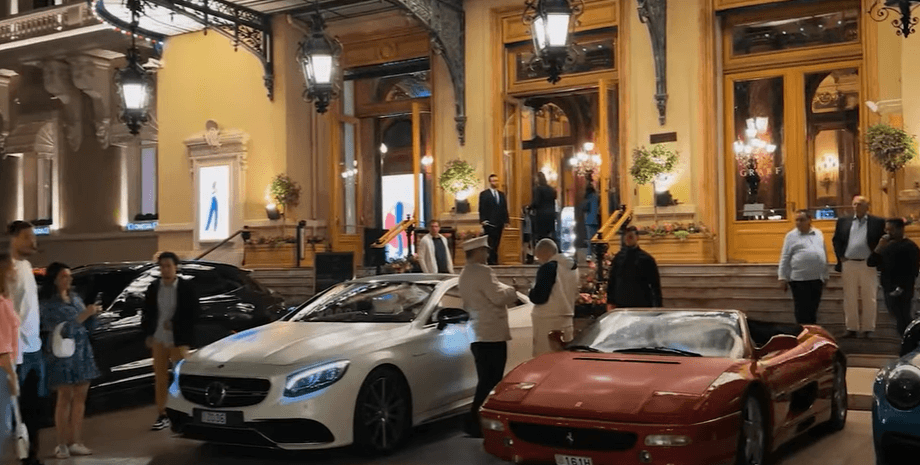 Mersedes Суркіса, Монте-Карло казино, Монте-Карло, Суркіс у казино