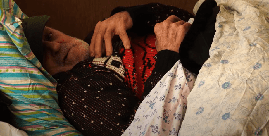 Иосиф Малицкий в постели