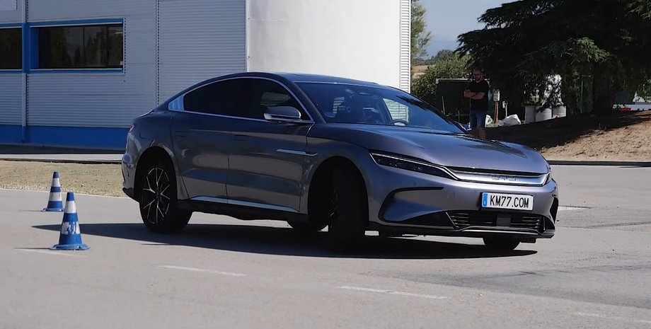 BYD, BYD Han, Лосиний тест, Електромобілі, Електрокар, Седан, Авто, Автомобілі, Відео, Експерти