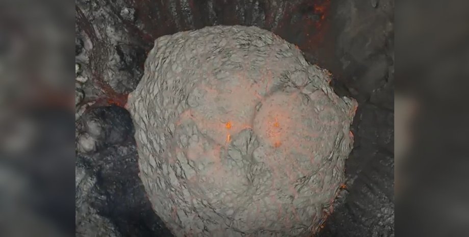 вулкан Фаградальсфьядль, Ісландія, виверження вулкана