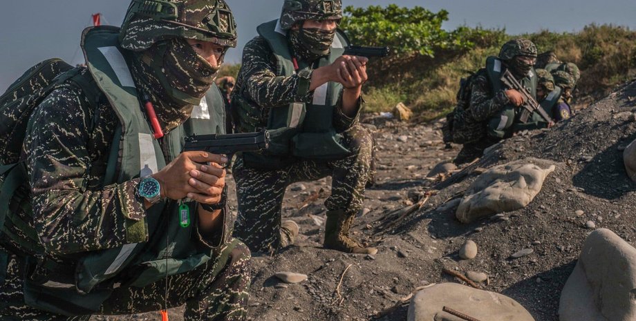 воссоединение Тайваня и Китая, Тайвань и Китай конфликт, армия Тайваня фото,