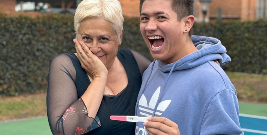 Колумбийская актриса Алина Лосано, ребенок в 55 лет, рождение малыша в период менопаузы, тест на беременность, курьезы