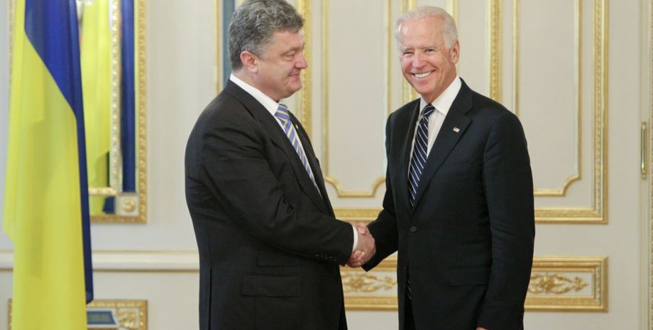 Петр Порошенко и Джозеф Байден / Фото: Lenta.ru