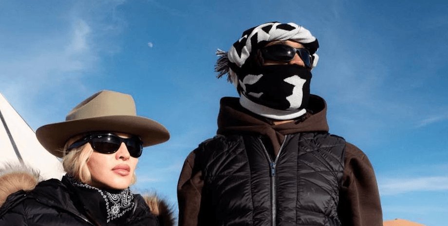 Мадонна и Аким Моррис Мадонна и Аким Моррис отдыхают в Марокко