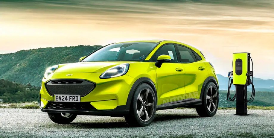 Ford, Ford Puma, Электромобили, Электрокары, Авто, Автомобили, Кроссоверы, Новинки, Запас хода