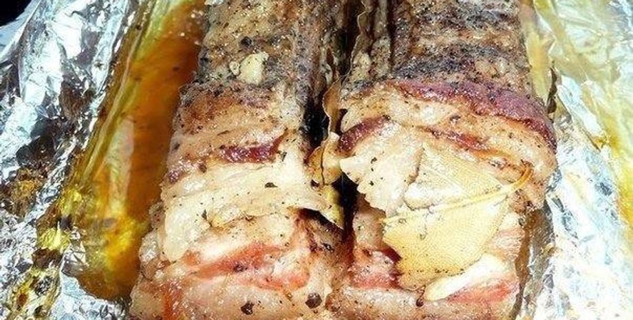 сало, домашнее сало