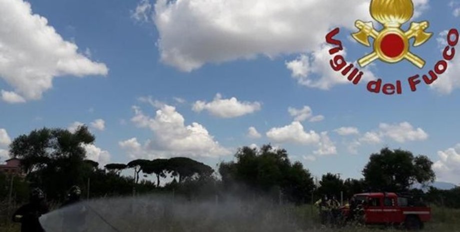 Авиакатастрофа возле Рима