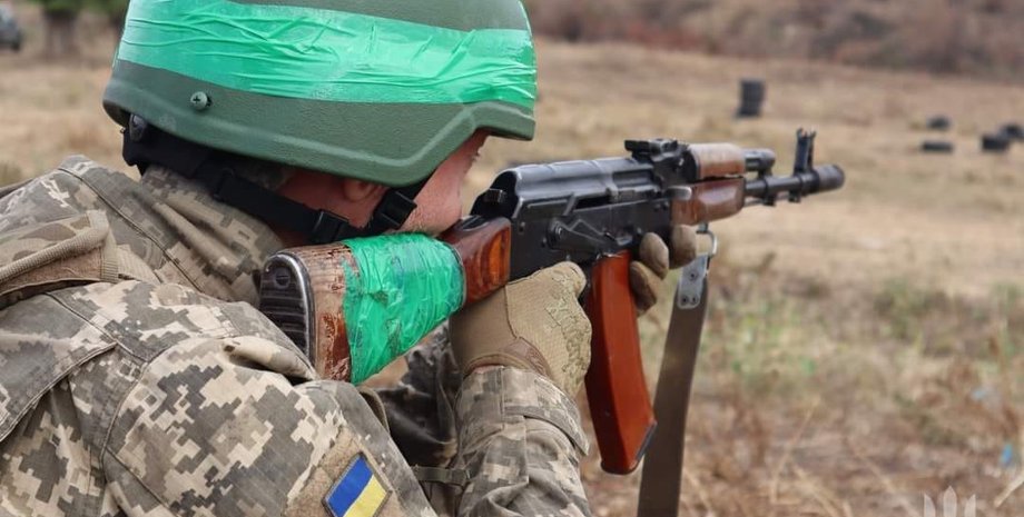 Украинский защитник