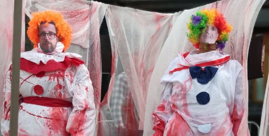 Нацкорпус, ОП, клоуны, Анатолий Шарий, Виктор Медведчук