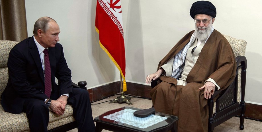 Владимир Путин во время визита в Тегеран