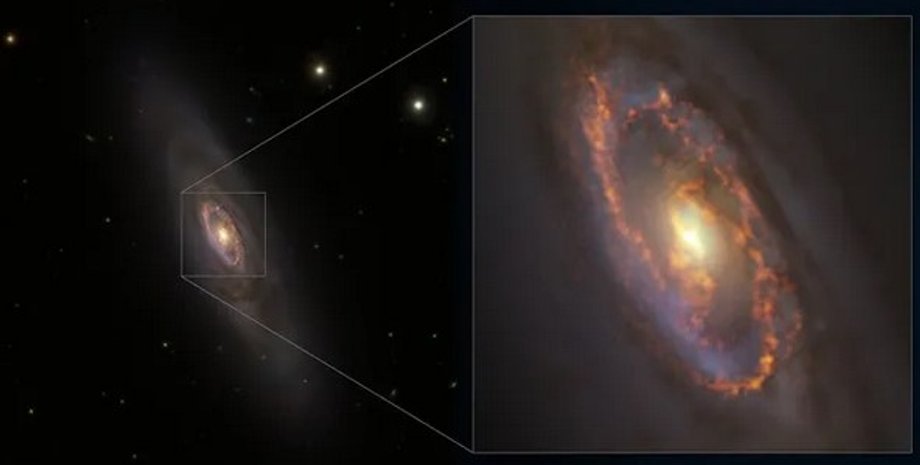 галактика NGC 1386