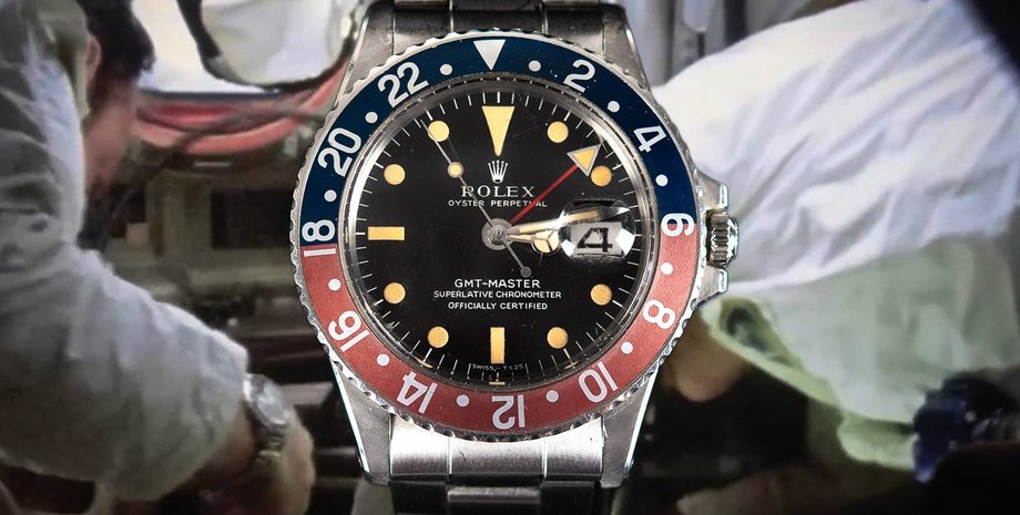 Митчелл носил часы Rolex во время миссии "Аполлон-14"