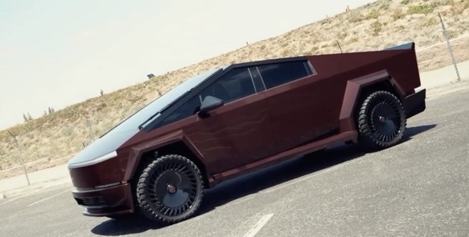 Tesla Cybertruck, Шакил О'Нил, авто Шакила О'Нила, пикап Tesla, электромобиль Tesla, электромобиль Tesla