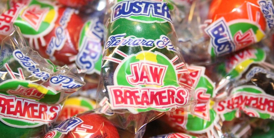 Jawbreaker, конфета, леденец