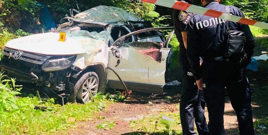 ДТП, смертельное ДТП, ДТП в Карпатах, ДТП в Яремче