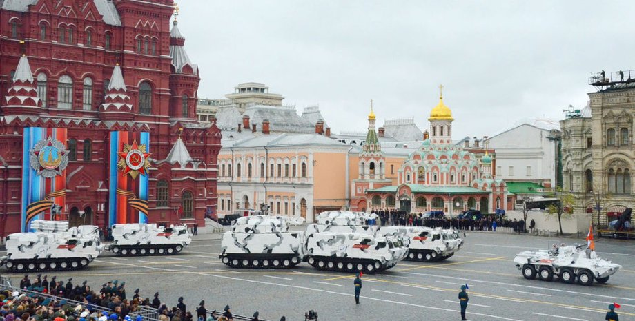 Кремль, ВС РФ, Москва, День победы, 9 мая, военный парад, Александр Лукашенко, Владимир Путин