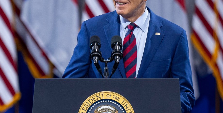 джо байден, сша, трибуна