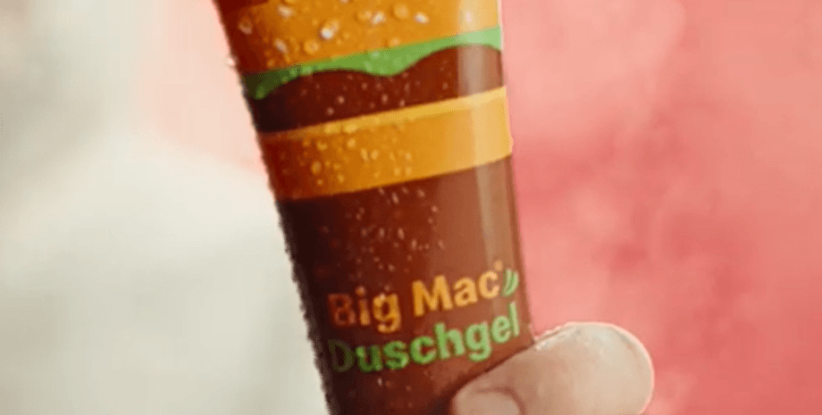 McDonald's, гель для душа