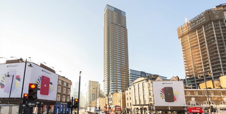 Небоскреб Principal Tower  в Лондоне