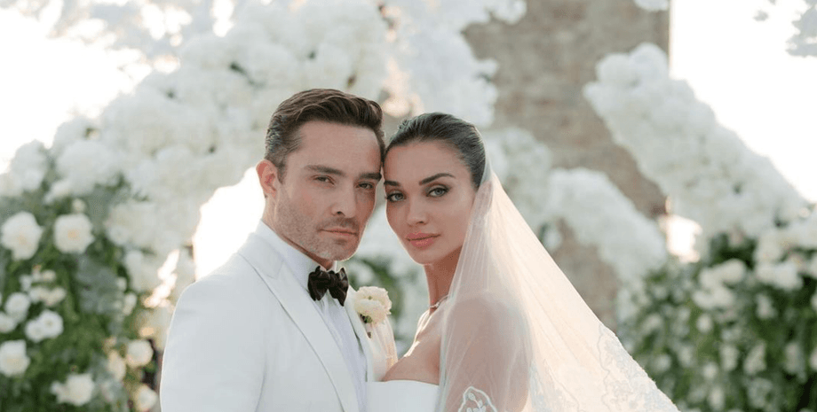 Эд Вествик и Эми Джексон, звезда сплетницы, эд вествик свадьба, чак бас, жена эда вествика, италия