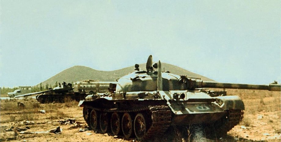 Подбитые танки, Долина слез, война судного дня