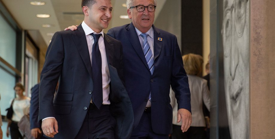 Владимир Зеленский и Жан-Клод Юнкер / Фото: president.gov.ua