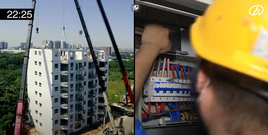 строительство, жилой дом