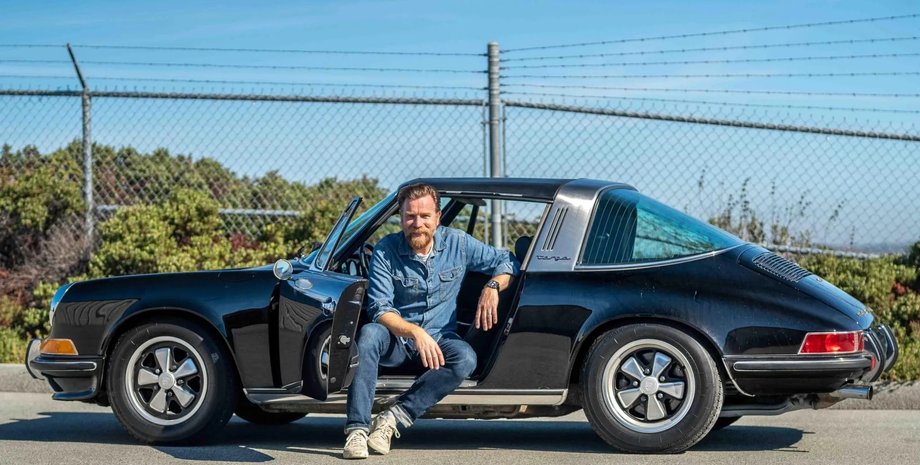 юэн макгрегор порше, Porsche 911, Porsche 911 Targa, Юэн Макгрегор